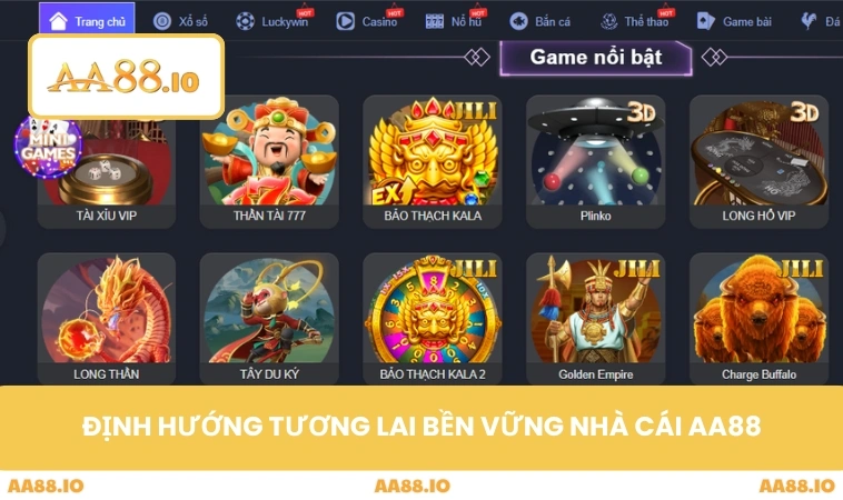 Định hướng tương lai bền vững nhà cái AA88