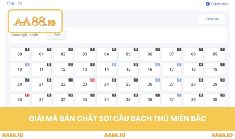 Soi Cầu Bạch Thủ Miền Bắc - Nghệ Thuật Lô 1 Số Đỉnh Cao 1 Giải mã bản chất soi cầu bạch thủ miền Bắc