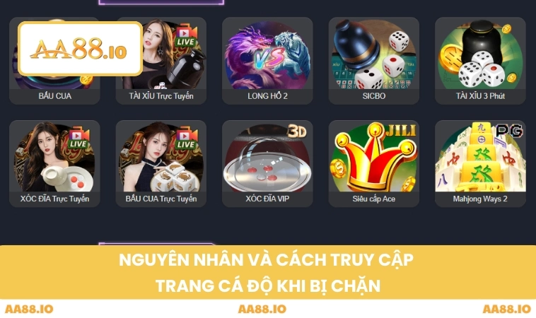 Nguyên nhân và cách truy cập trang cá độ khi bị chặn