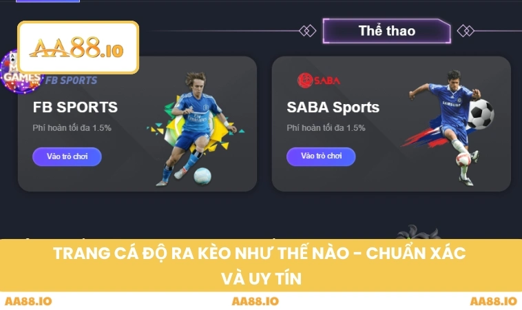 Trang Cá Độ Ra Kèo Như Thế Nào - Chuẩn Xác Và Uy Tín